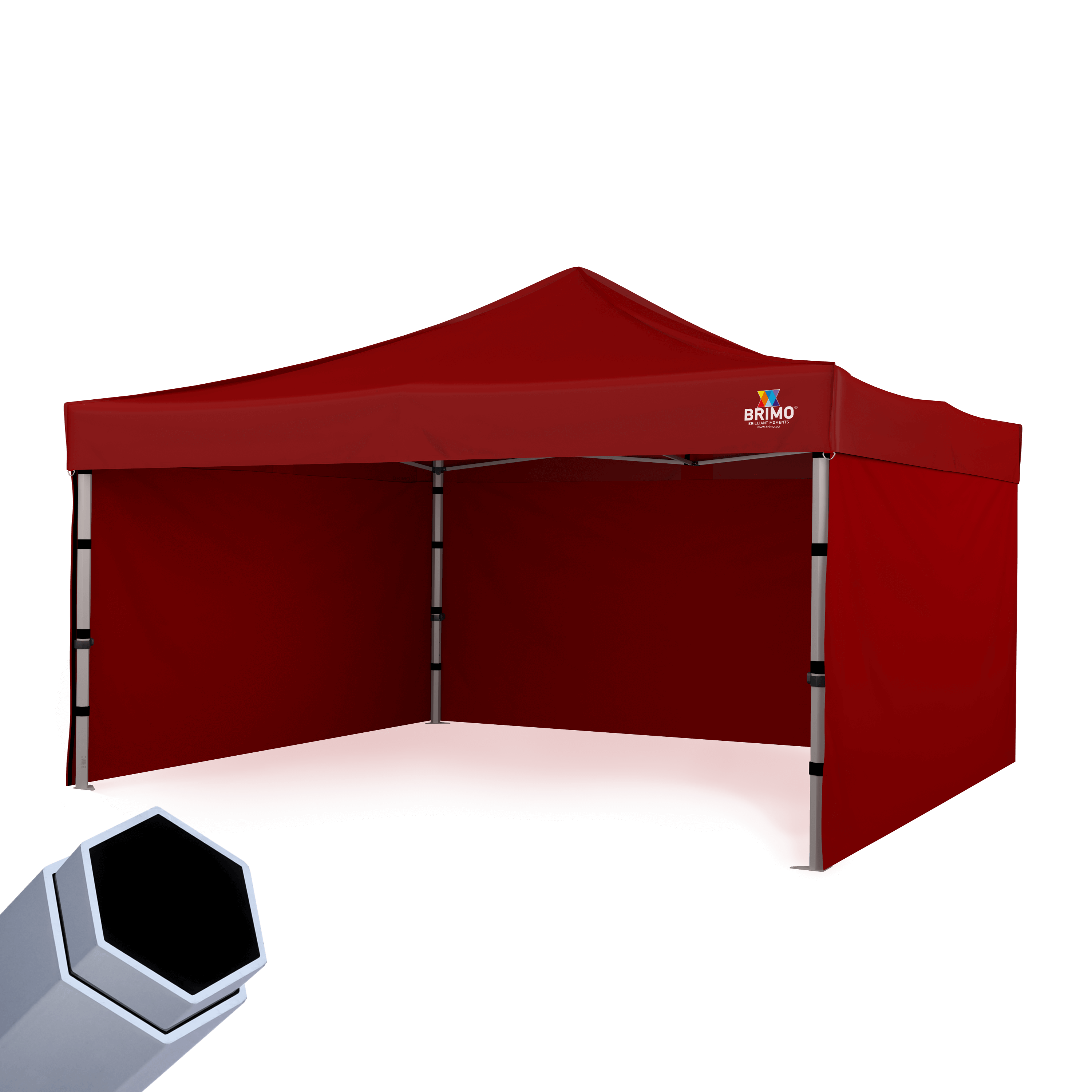 Tente pliante 4x4 m PREMIUM alu – Notice de montage et d’utilisation